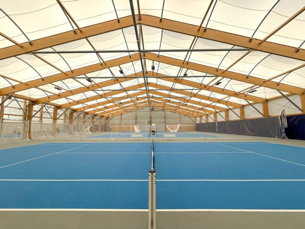 Conception et construction d’une halle de tennis et padel à Trelissac (24)